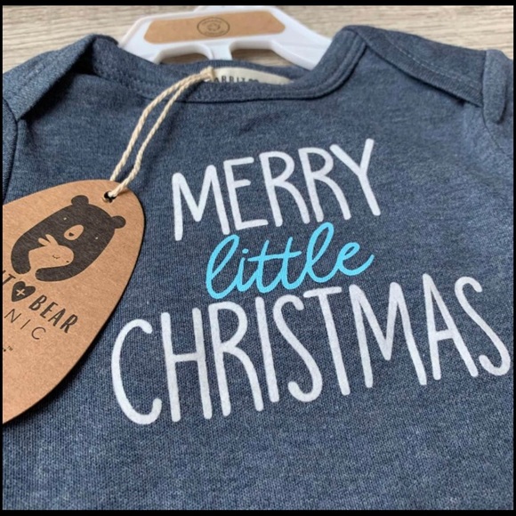 NWT Rabbit + Bear Christmas Outfit - Picture 2 of 6